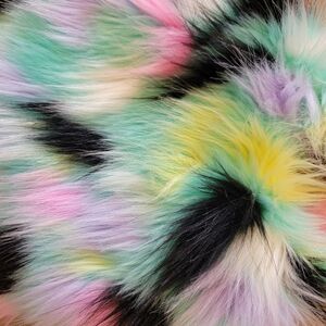 Fun fur purse